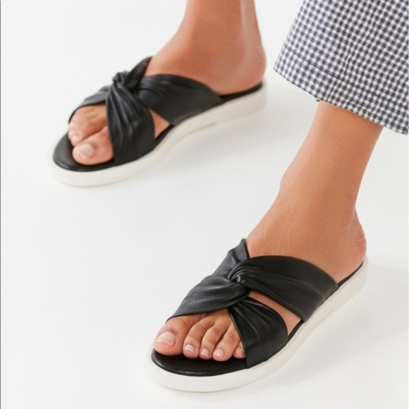 Urban Outfitters Shoes - UO Crossed Knotted Sandal - NWOB